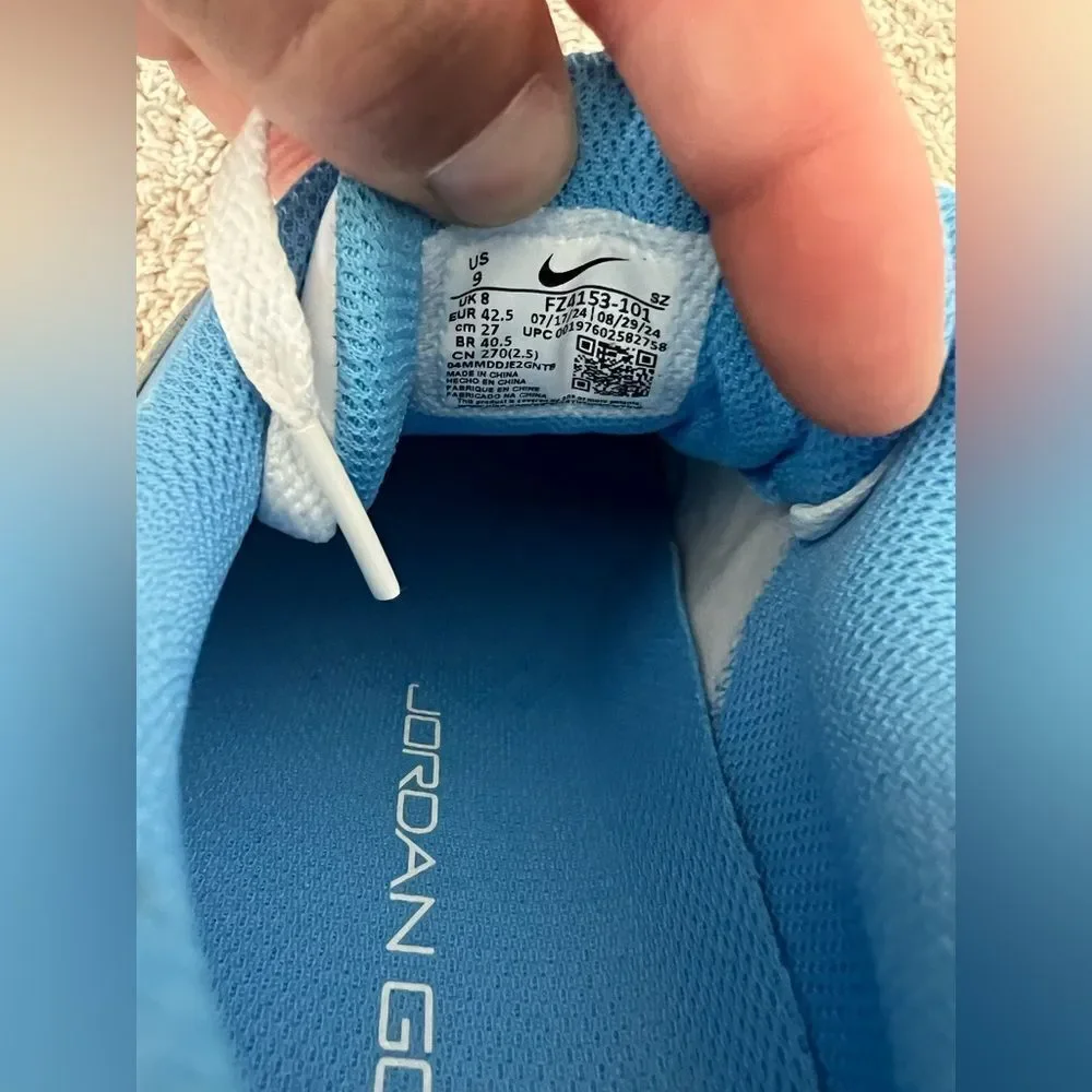 Nike Jordan NU Retro 1 Golf White University Blue